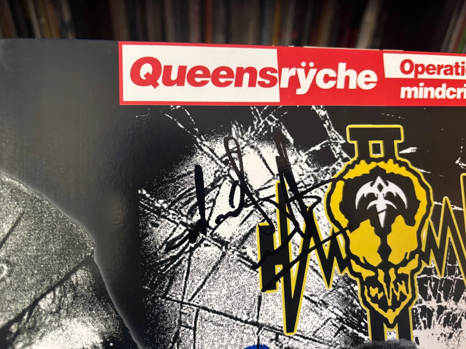 QUEENSYRCHE SIGNED AUTOGRAPHED LP VINYL OPERATION MINDCRIME II (2) X4 GEOFF TATE, изображение 2
