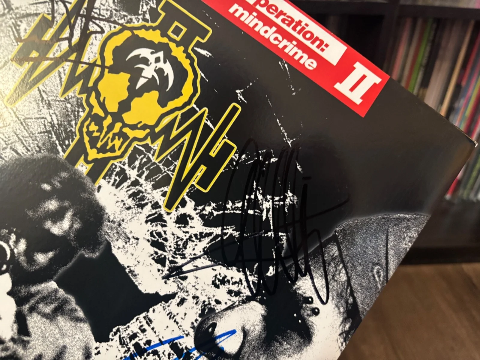 QUEENSYRCHE SIGNED AUTOGRAPHED LP VINYL OPERATION MINDCRIME II (2) X4 GEOFF TATE, изображение 4
