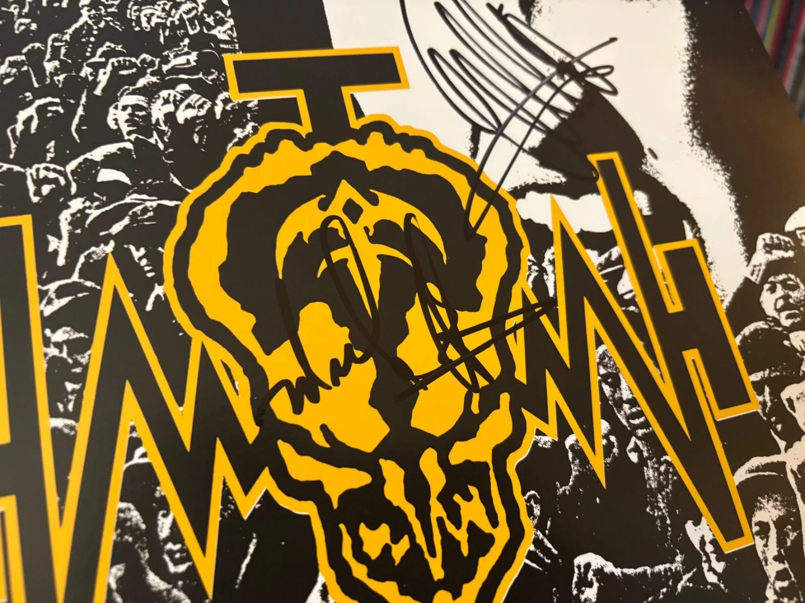QUEENSYRCHE SIGNED AUTOGRAPHED LP VINYL OPERATION MINDCRIME X2 EDDIE & MIKE RARE, изображение 3