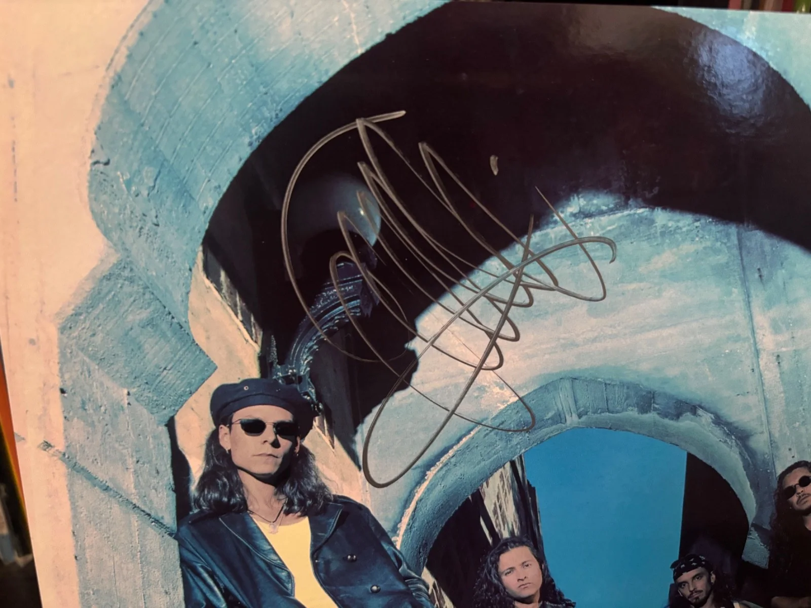 QUEENSYRCHE SIGNED AUTOGRAPHED I AM I 12X12 ALBUM PHOTO FLAT GEOFF TATE WHIP 2, изображение 2
