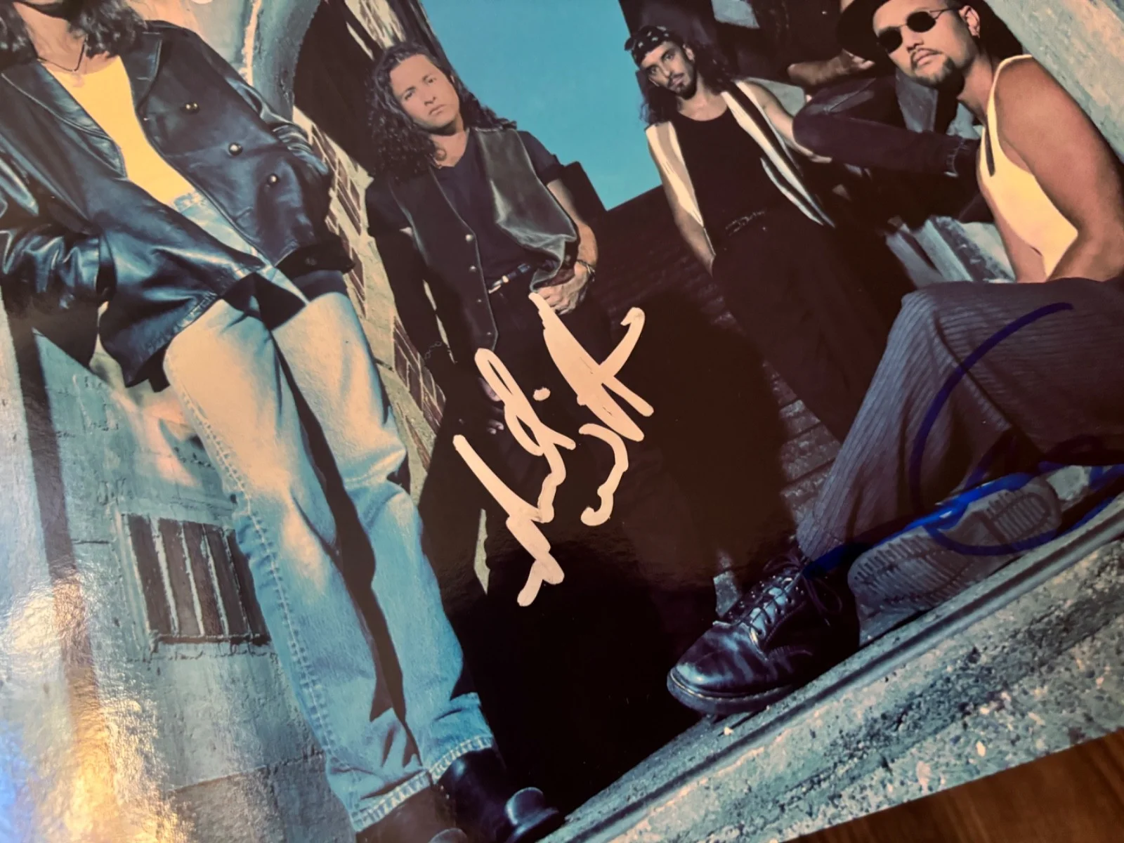 QUEENSYRCHE SIGNED AUTOGRAPHED I AM I 12X12 ALBUM PHOTO FLAT GEOFF TATE WHIP 2, изображение 3