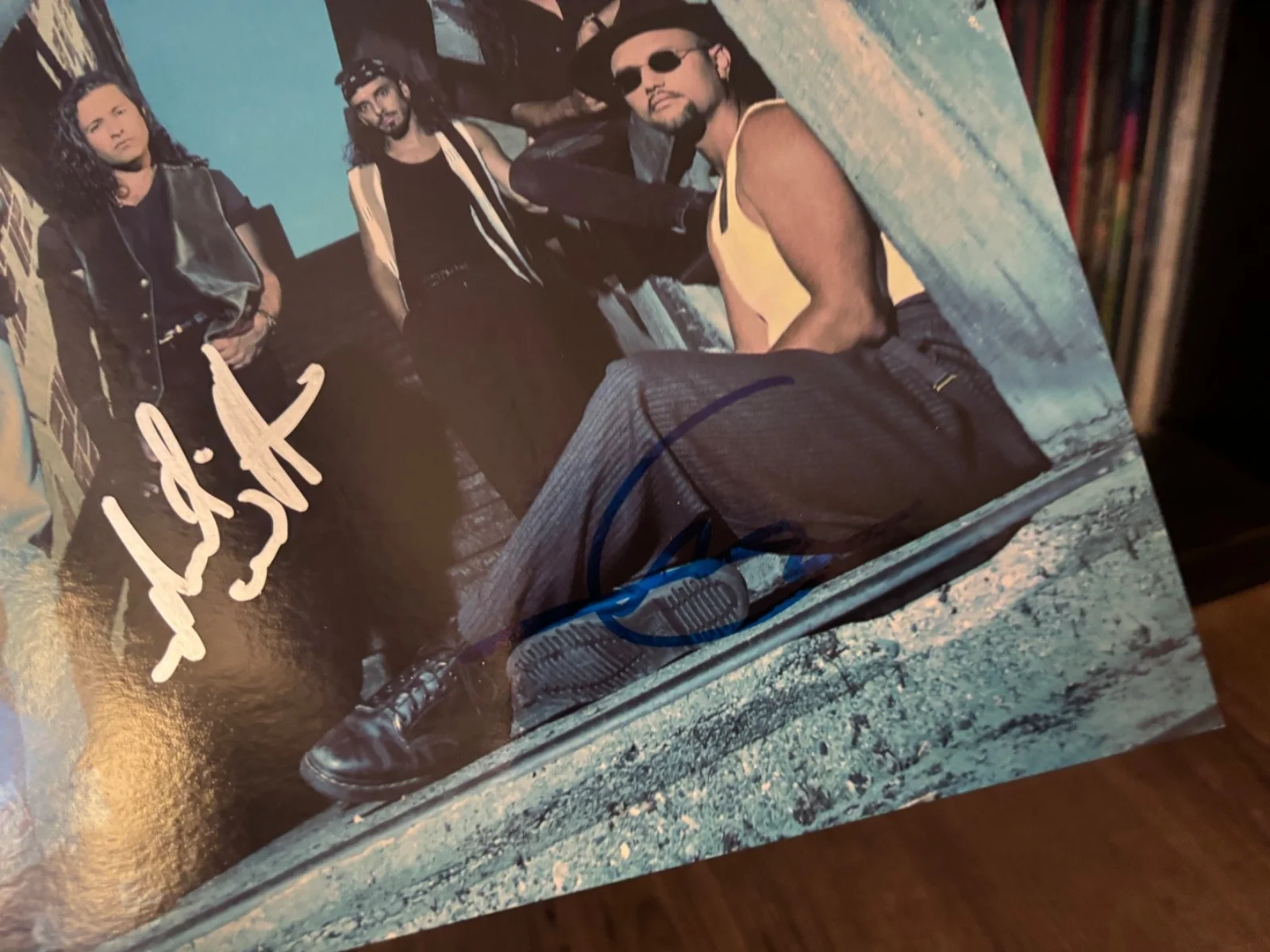 QUEENSYRCHE SIGNED AUTOGRAPHED I AM I 12X12 ALBUM PHOTO FLAT GEOFF TATE WHIP 2, изображение 4