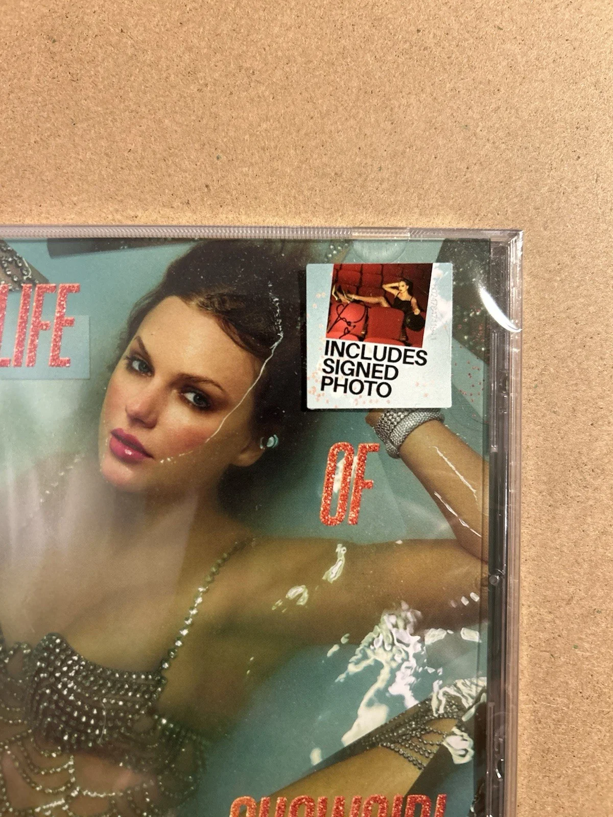 The Life Of A Showgirl Signed CD, изображение 2