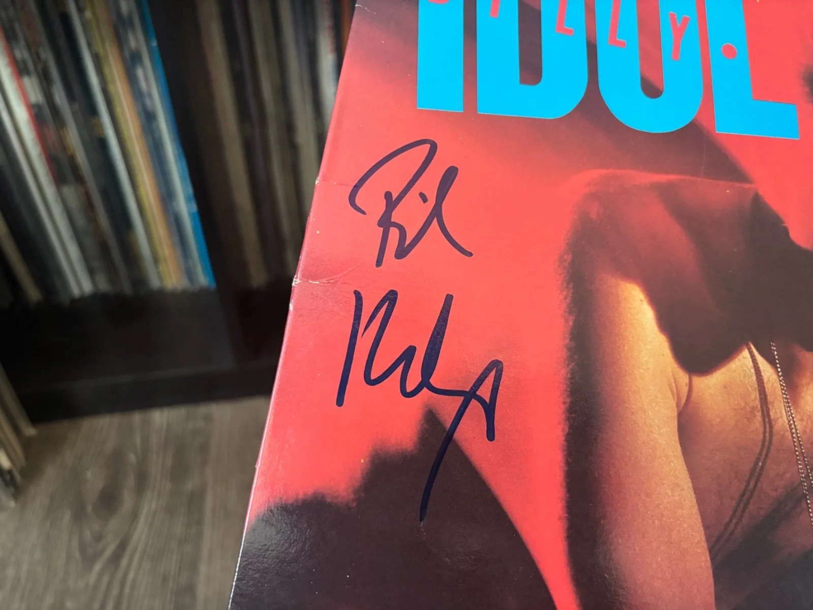 BILLY IDOL SIGNED AUTOGRAPHED LP VINYL REBEL YELL STEVE STEVENS RARE IN PERSON, image 2