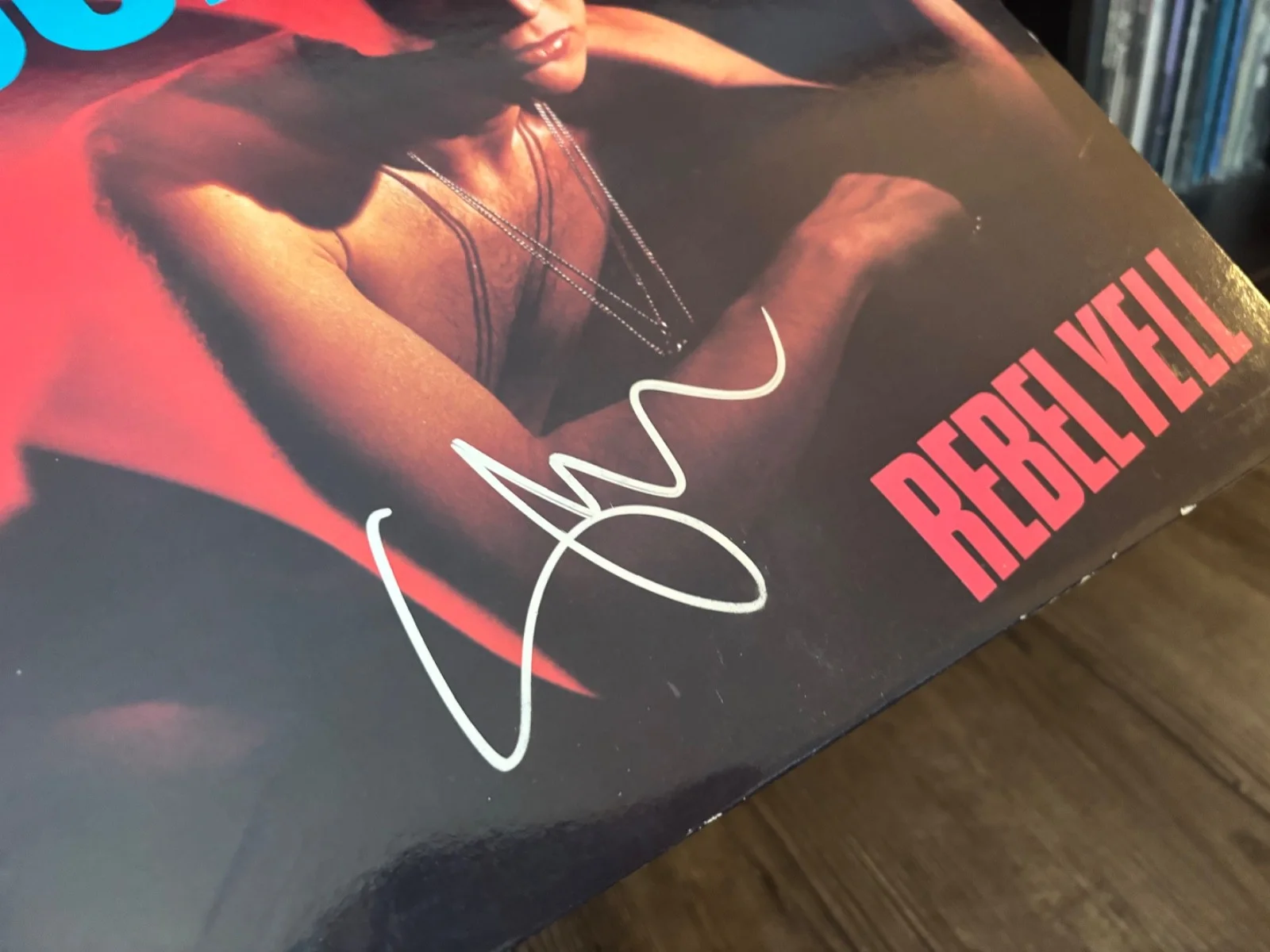 BILLY IDOL REBEL YELL SIGNED AUTOGRAPHED LP VINYL STEVE STEVENS RARE, изображение 2