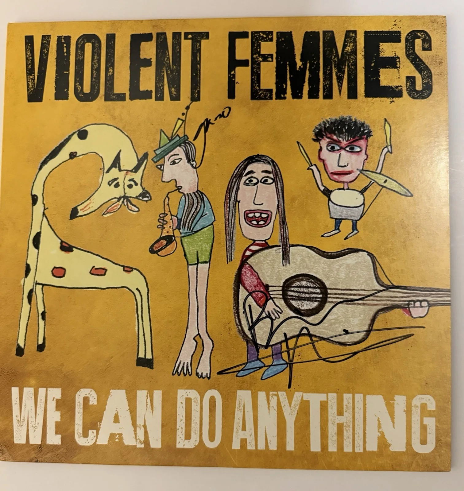 Violent Femmes Autographed vinyl record Album signed private signing Beckett BAS, изображение 2