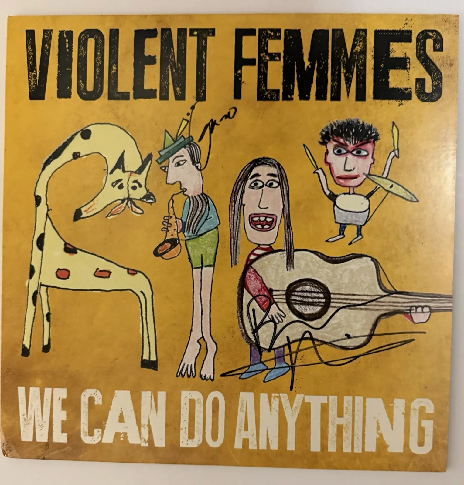 Violent Femmes Autographed vinyl record Album signed private signing Beckett BAS, изображение 3
