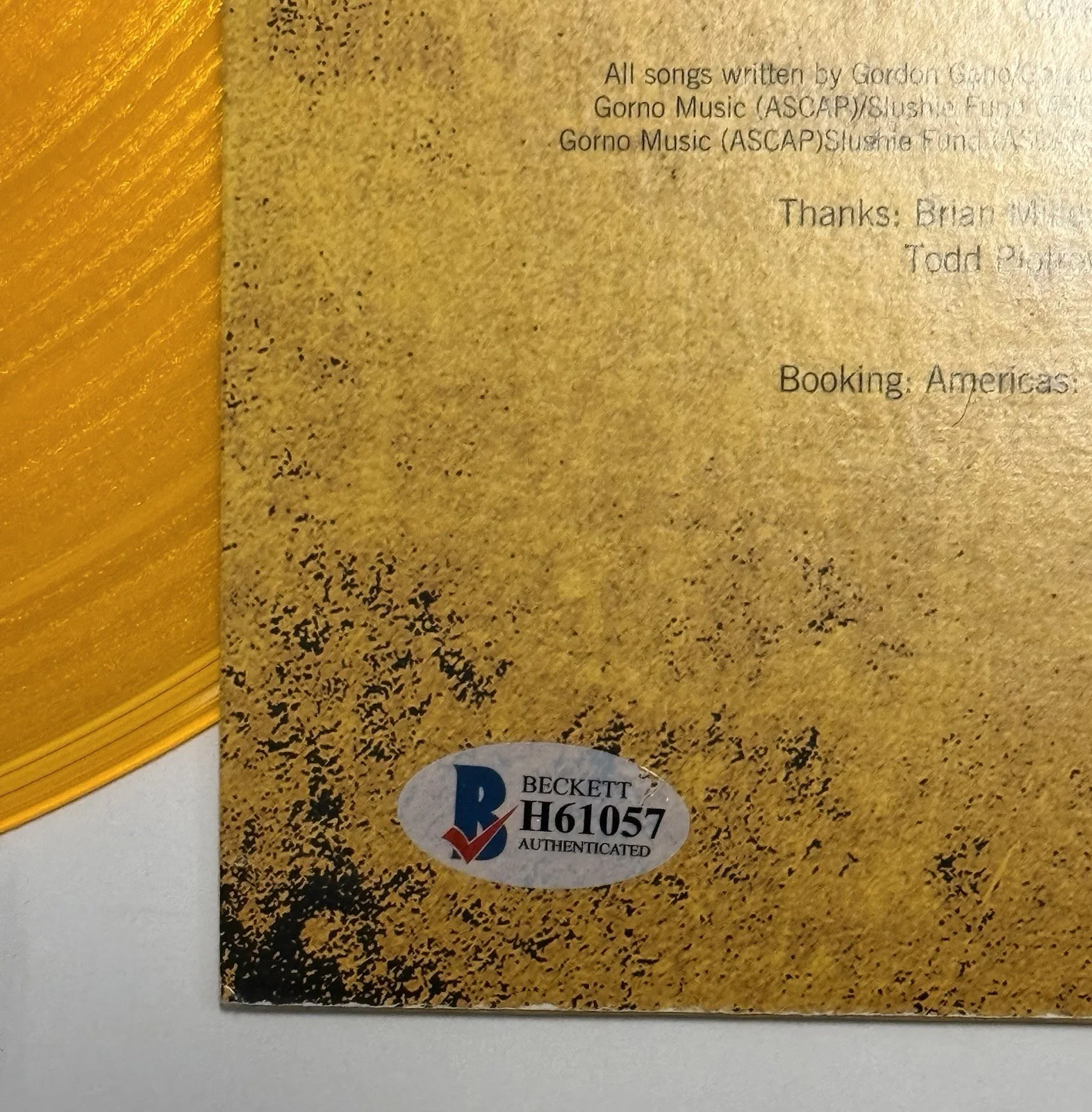 Violent Femmes Autographed vinyl record Album signed private signing Beckett BAS, изображение 5