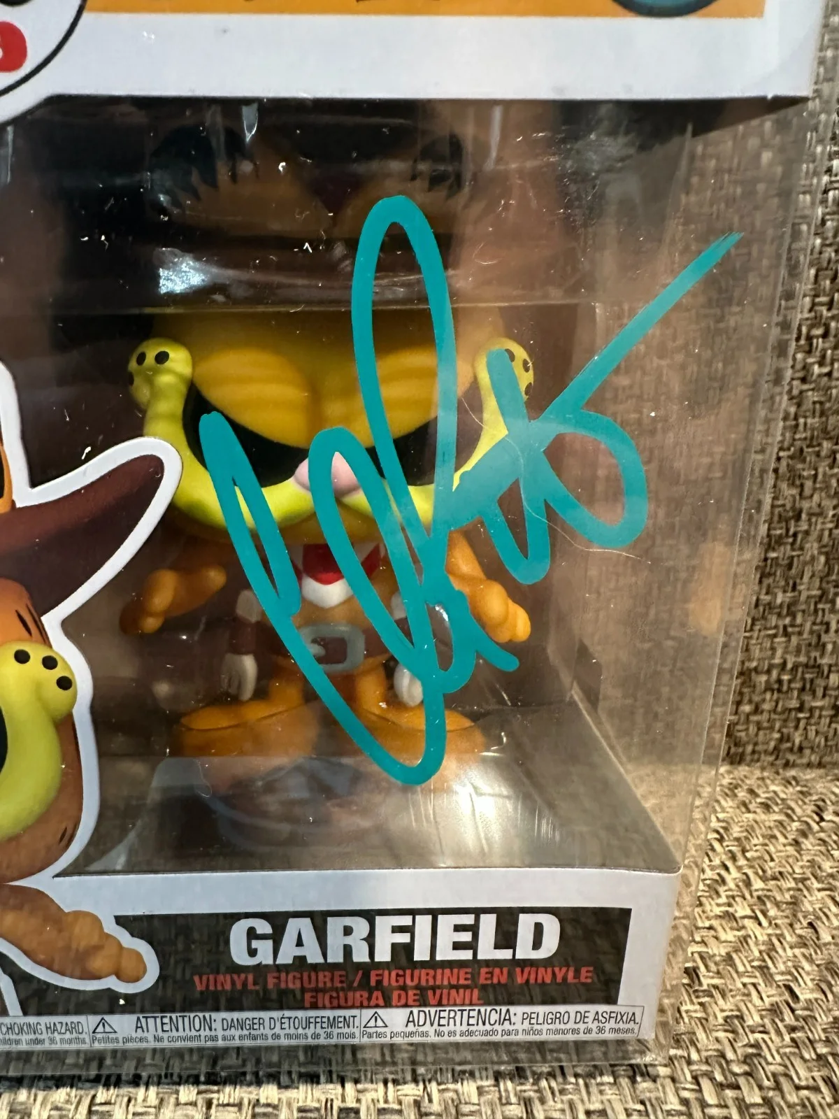 Chris Pratt — CHRIS PRATT Autographed Signed Funko Pop GARFIELD #50, image 4