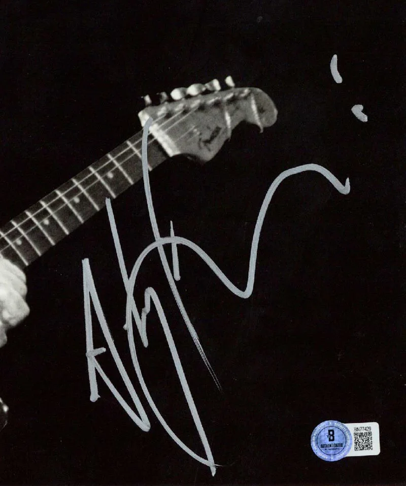 ANDY SUMMERS SIGNED 11x14 PHOTO CELEBRATED GUITARIST FOR THE POLICE BECKETT BAS, изображение 2