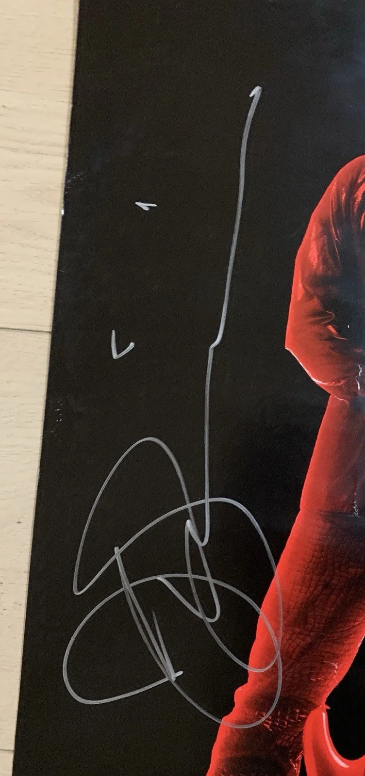 Autographed 2004 Joe Satriani Poster 18”x24”, изображение 2
