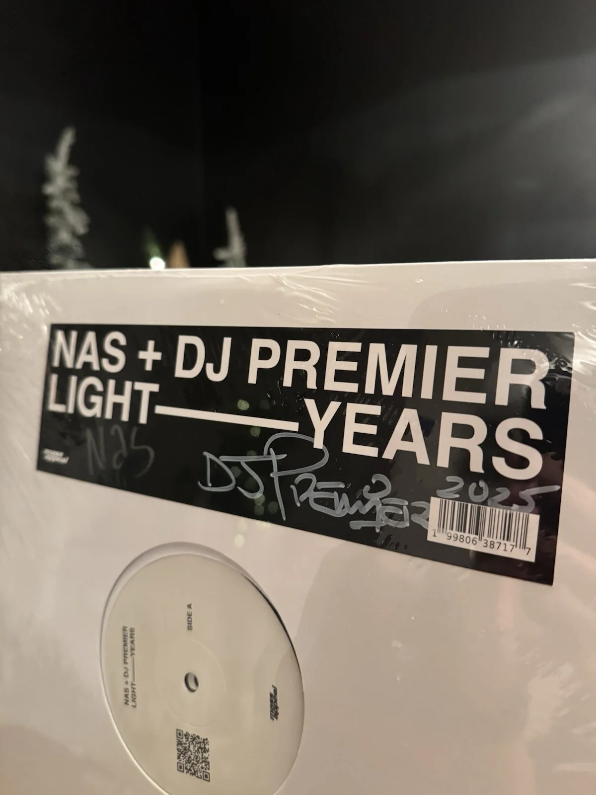 Nas & DJ Premier Light Years Day Ones Edition 2X Signed Vinyl / 1000 ✅SHIPS NOW✅, image 2