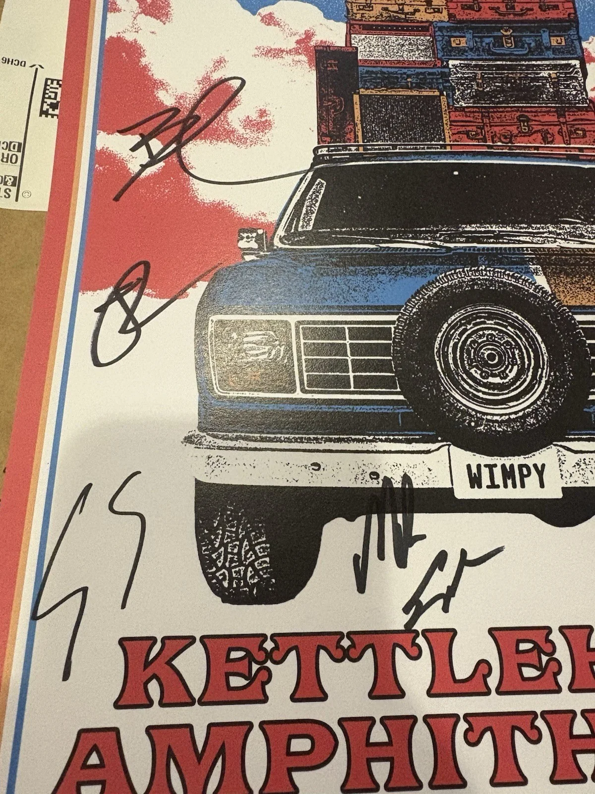 Dispatch — Dispatch Signed Poster Full Band 6 Signatures, image 2