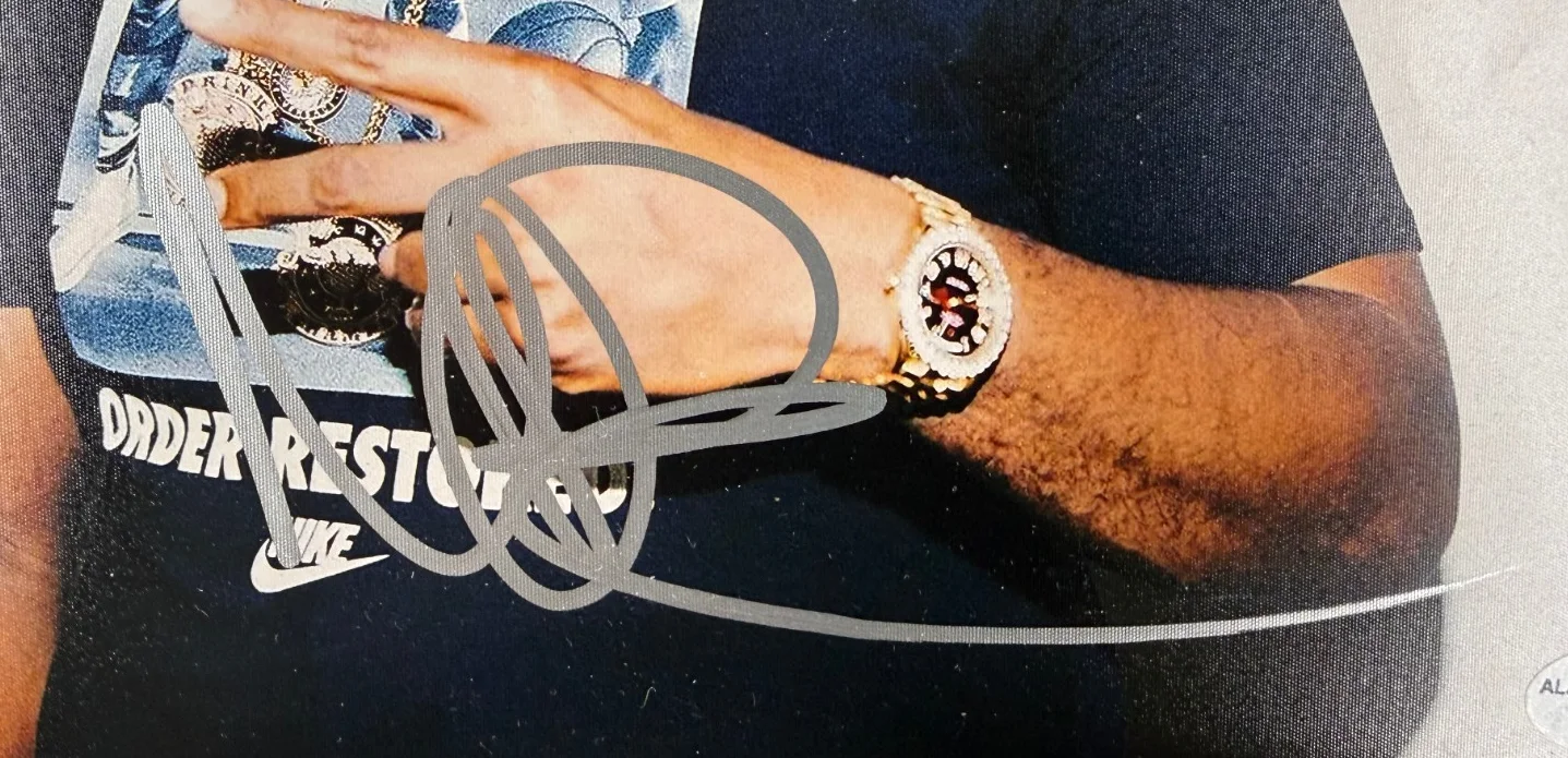 Noreaga N.O.R.E. Signed 8 x 10 Photo ALA Authenticated Excellent Condition, image 2