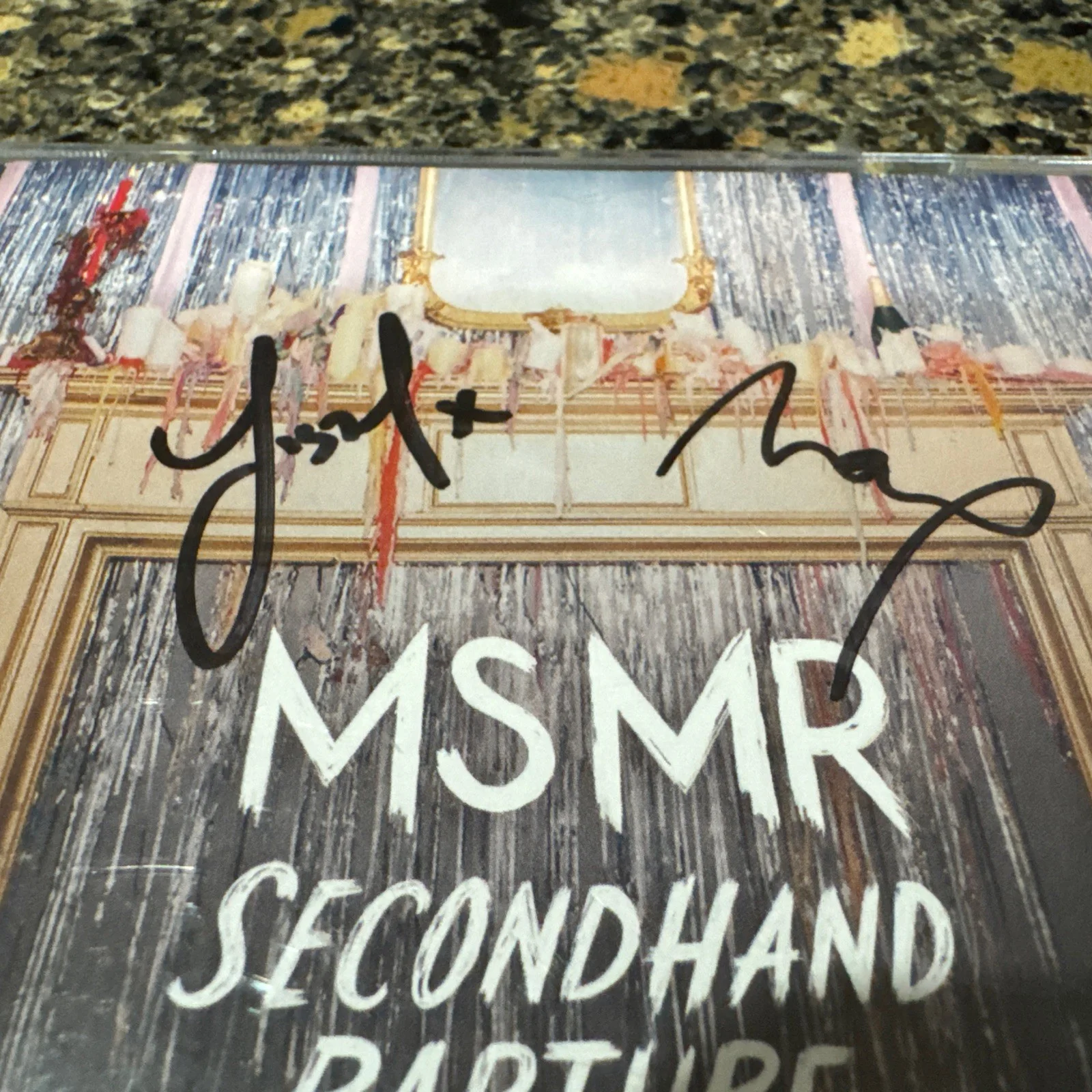 Ms Mr Secondhand Rapture Signed / Autographed CD, image 2