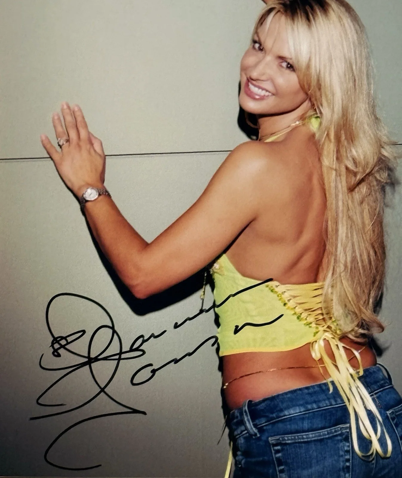 Savanna Samson 🔥Adult STAR SIGNED 8X10 Candid PHOTO AUTOGRAPH Sexy Blonde AVN, изображение 2