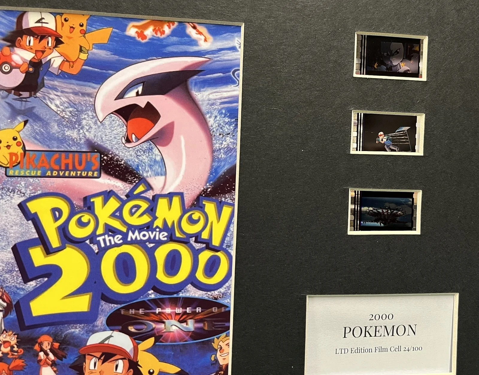 Pokémon 2000 35mm Film Cell Mounted Display, image 3