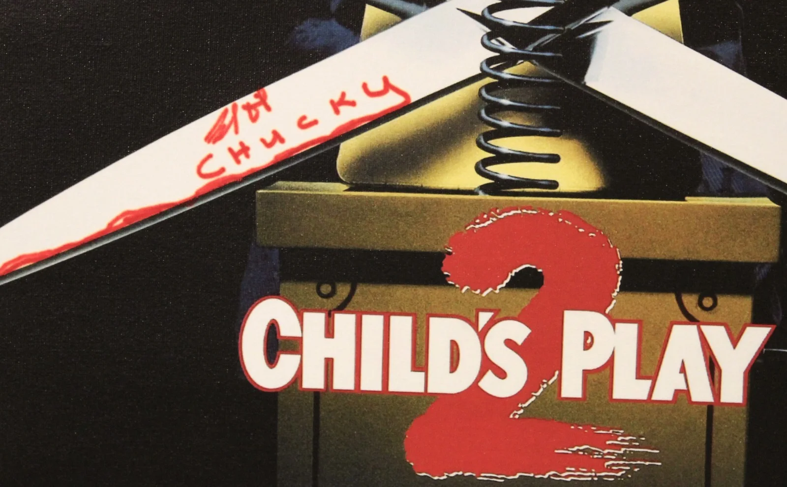 Brad Dourif Autographed Oversize Canvas Print - Child's Play 2, image 3