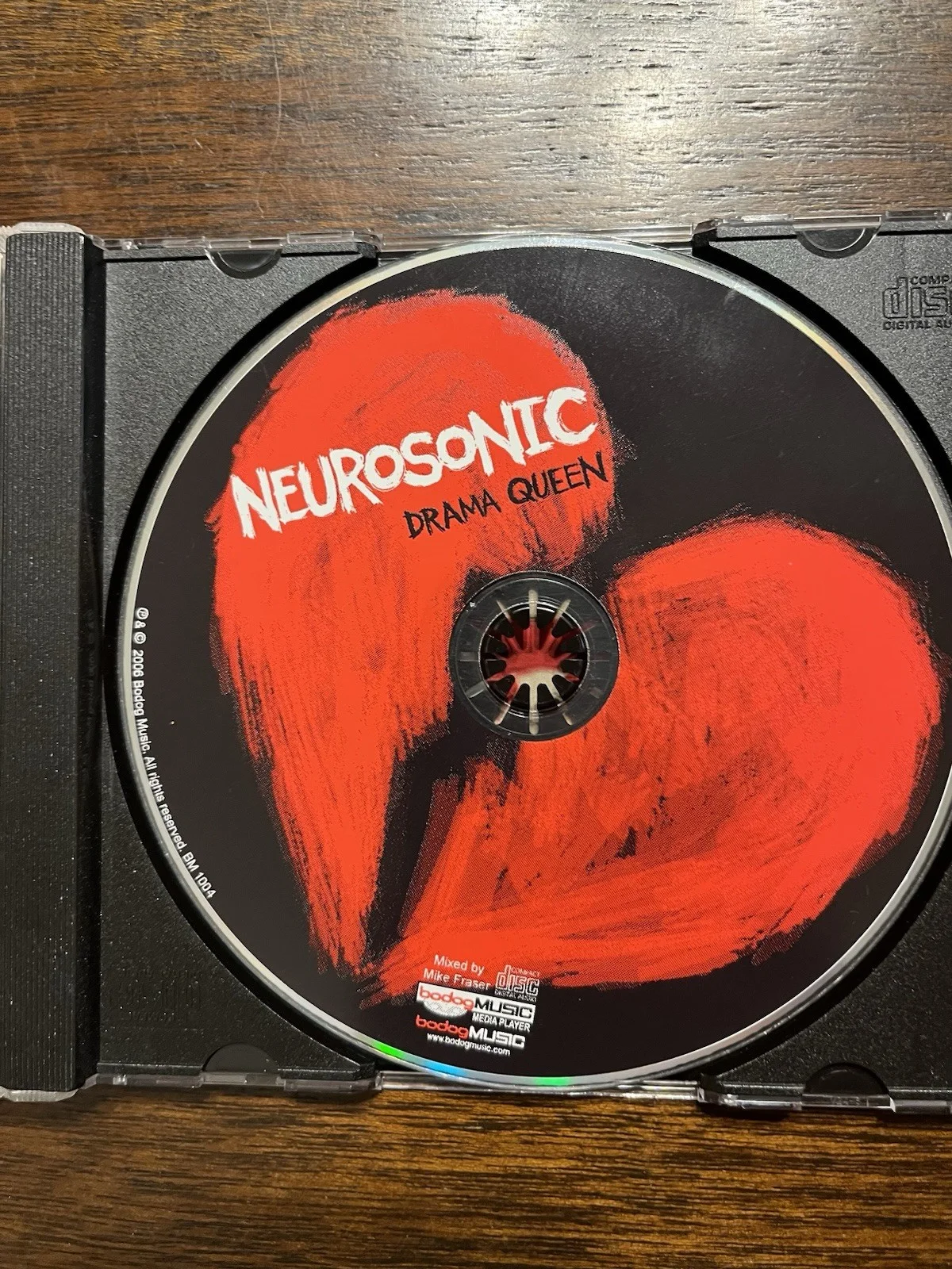 Neurosonic Drama Queen CD Signed Autographed Bodog Music 2006 FREE SHIPPING, image 3