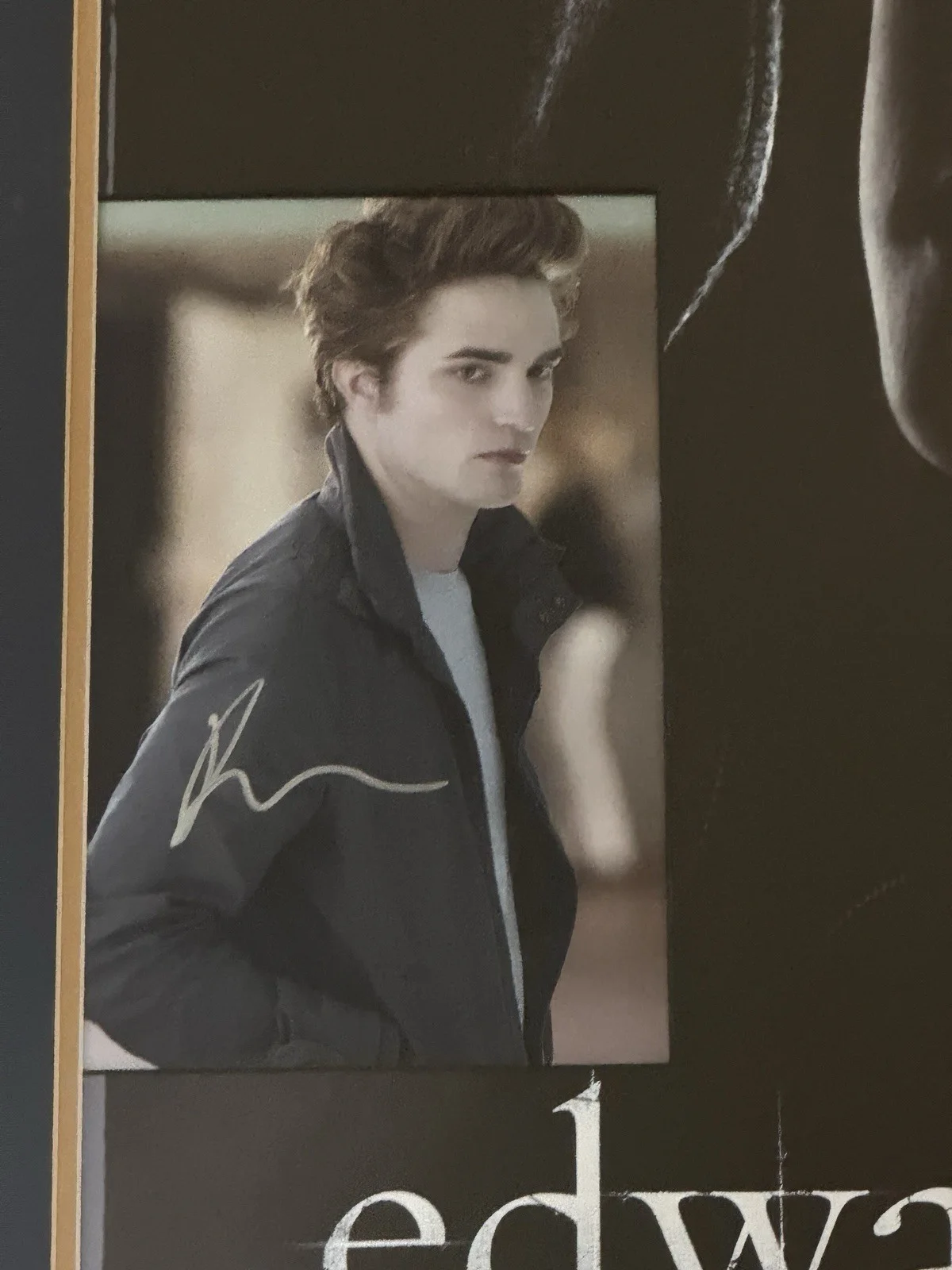 Rare Authentic Signed Twilight Poster, image 2