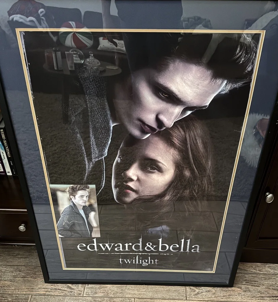 Rare Authentic Signed Twilight Poster, image 3
