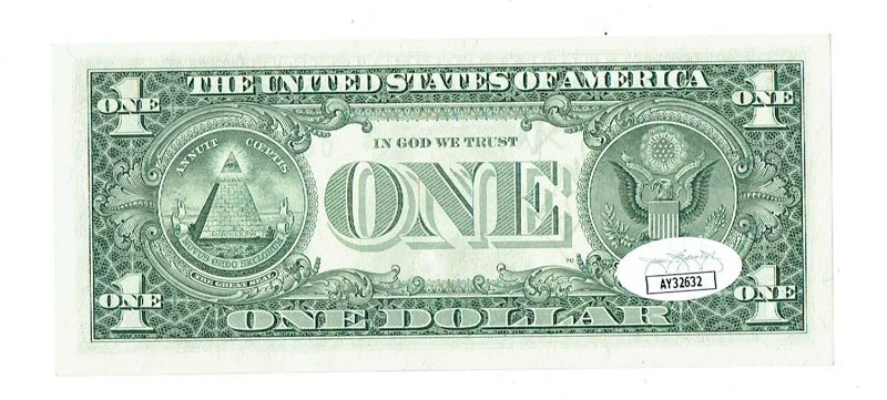 Vincent Pastore JSA Vintage Signed 2006 Uncirculated $1 Bill The Sopranos Auto, изображение 2