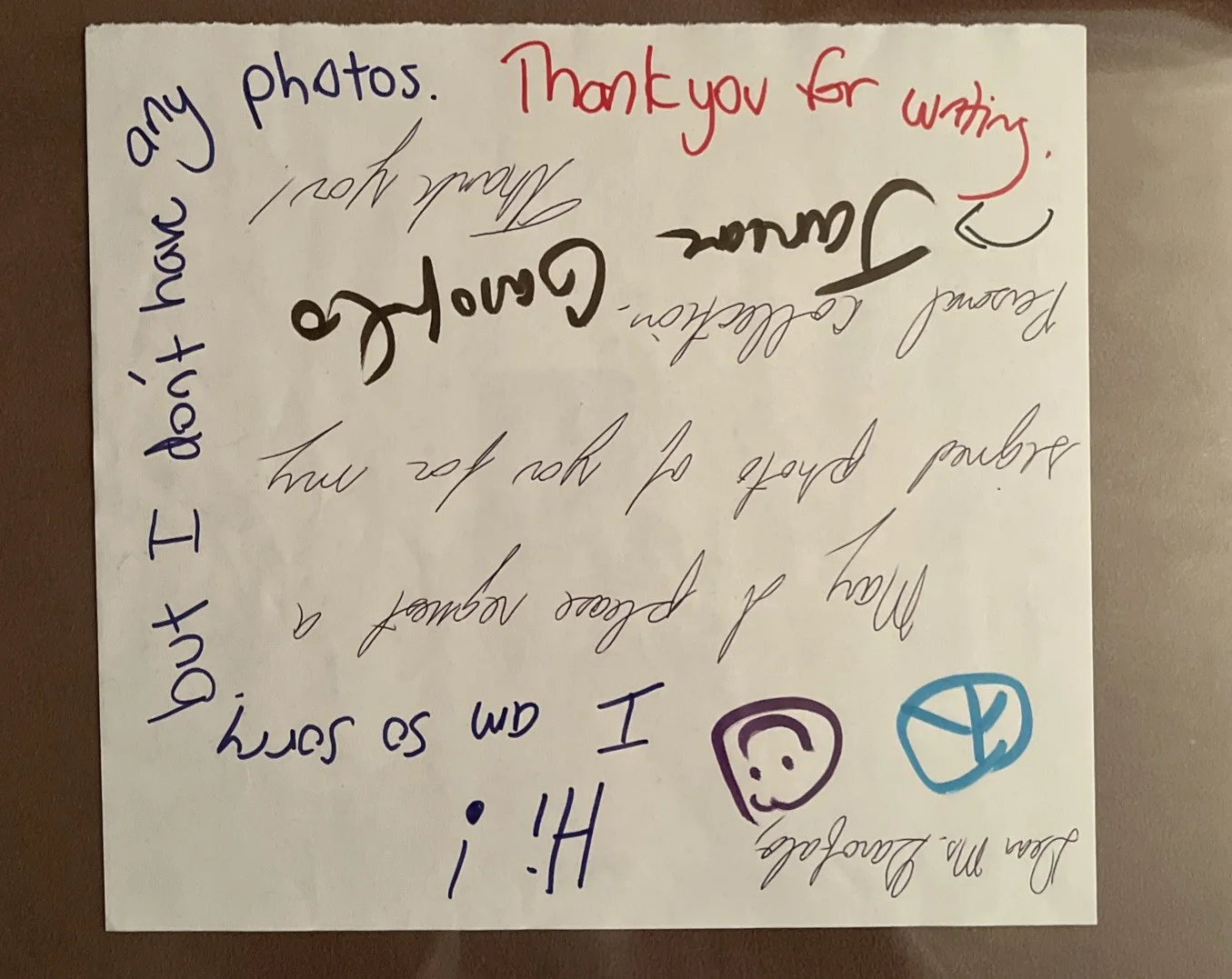 Janean Garofalo — Janeane Garofalo Signature - Signed And Returned Autograph Request Letter, image 4