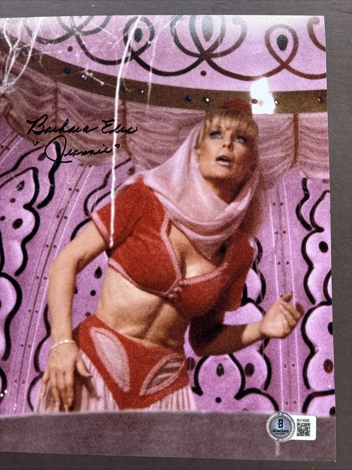 Barbara Eden — Barbara Eden Autographed Signed 8X10 Photo - I Dream of Jeannie-Beckett Hologram, изображение 2