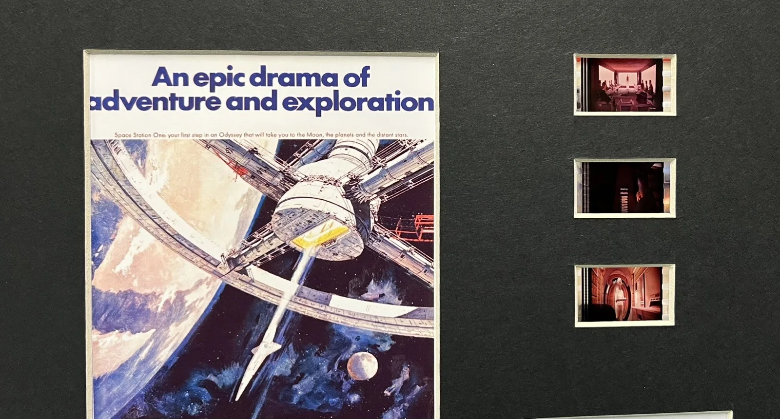 35mm Film Cell Display 2001 Space Odyssey, image 2