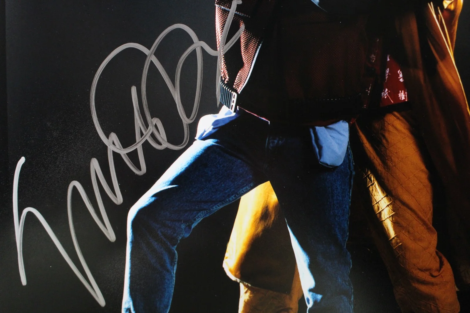 Michael J. Fox Christopher Lloyd — Michael J Fox Christopher Lloyd Autographed Back to the Future 16x20 BAS W 53705, image 2