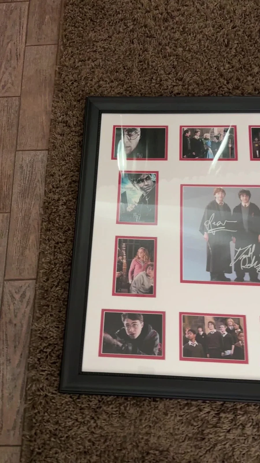 Harry Potter SIGNED Framed poster-Authentic signatures, изображение 2
