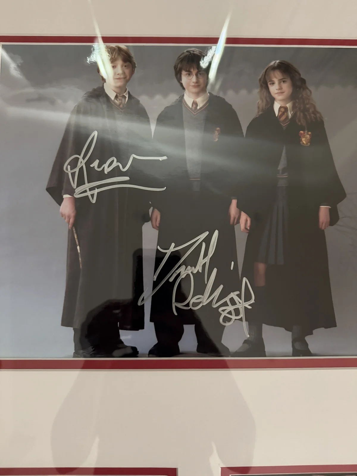 Harry Potter SIGNED Framed poster-Authentic signatures, изображение 4