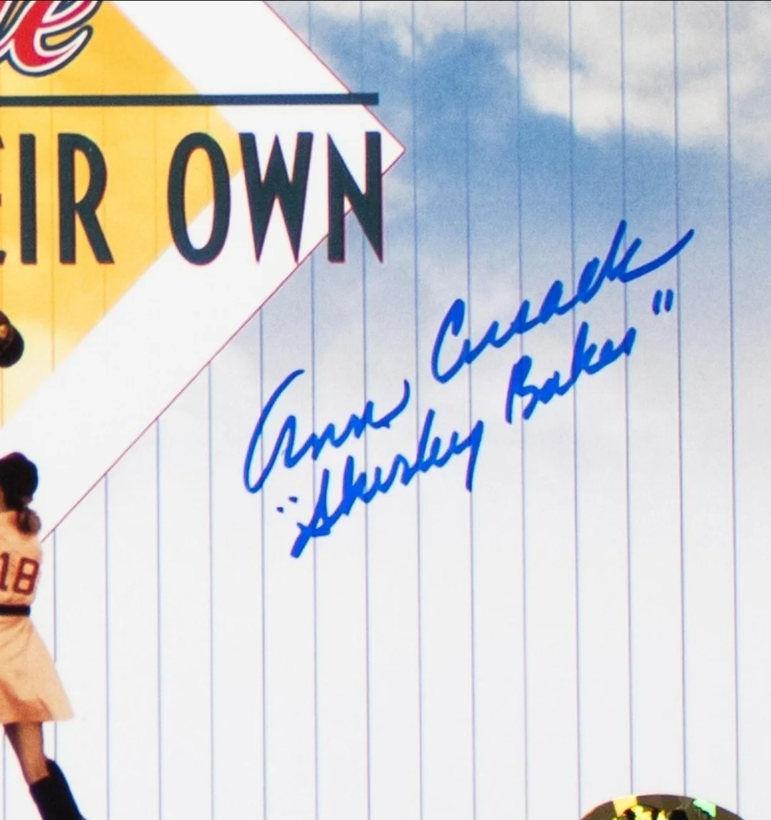 Ann Cusack "Shirley Baker" Signed A League of Their Own 11x17 Photo (MAB), изображение 2