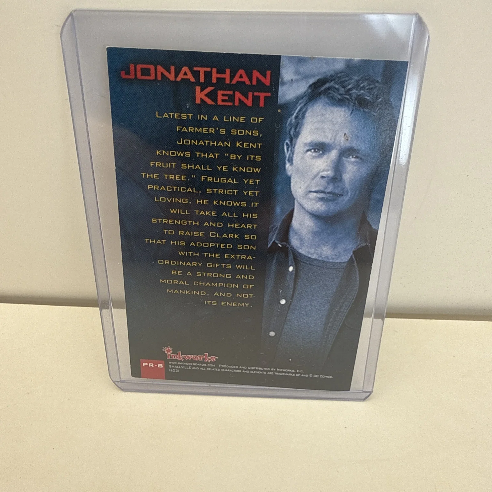John Schneider Smallville signed photo Premium Preview Trading Card Autographed, image 3