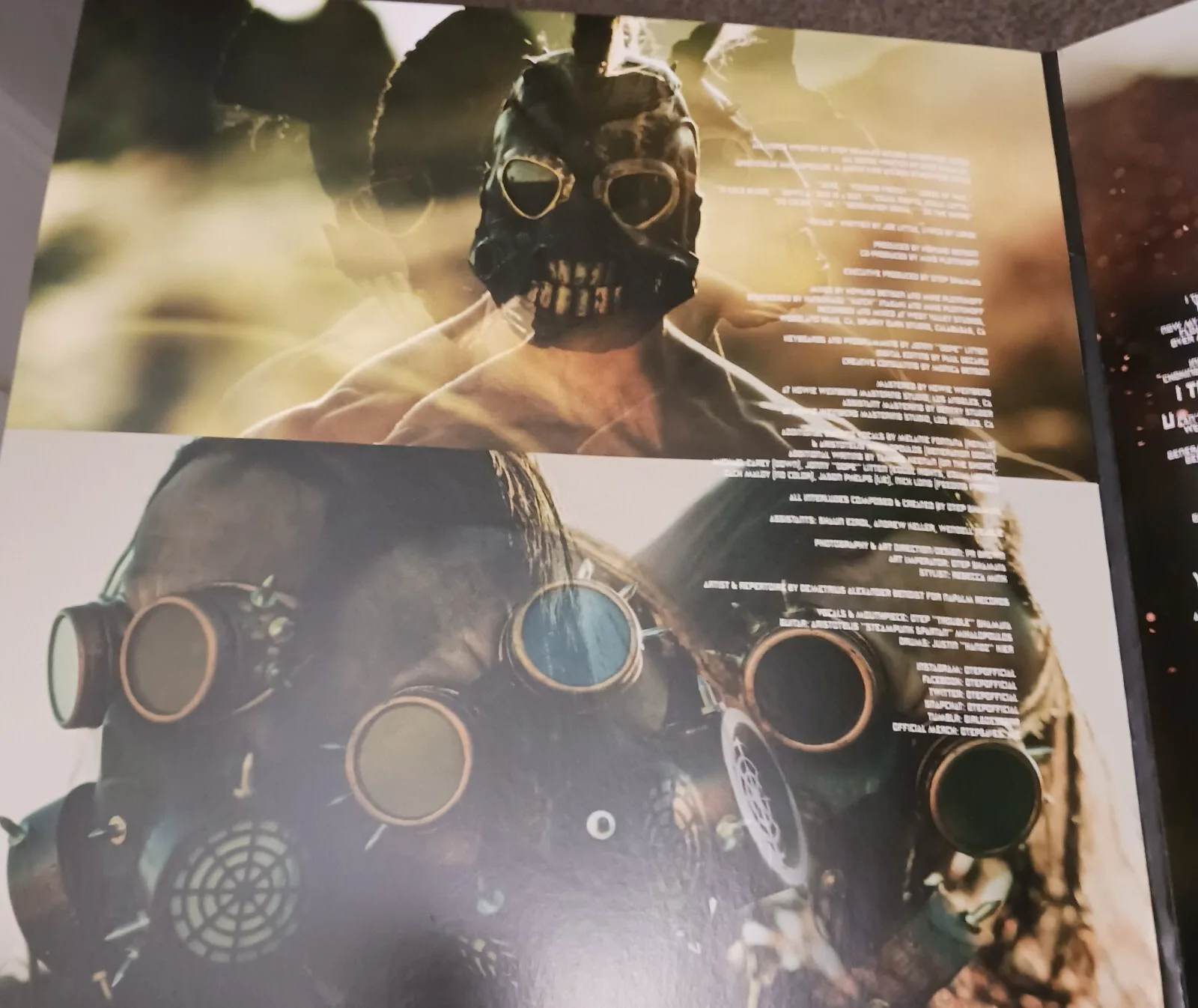 OTEP Generation Doom Autographed Strictly Limited Edition Vinyl Blue Gold..., image 5