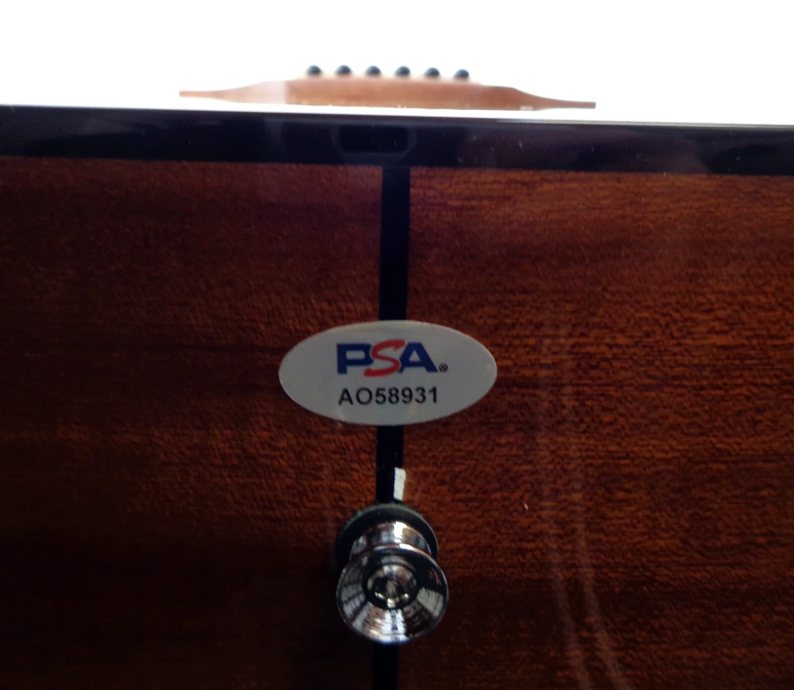 Dave Matthews — Dave Matthews Band DMB Signed Autograph Epiphone Acoustic Guitar PSA/DNA COA, image 3