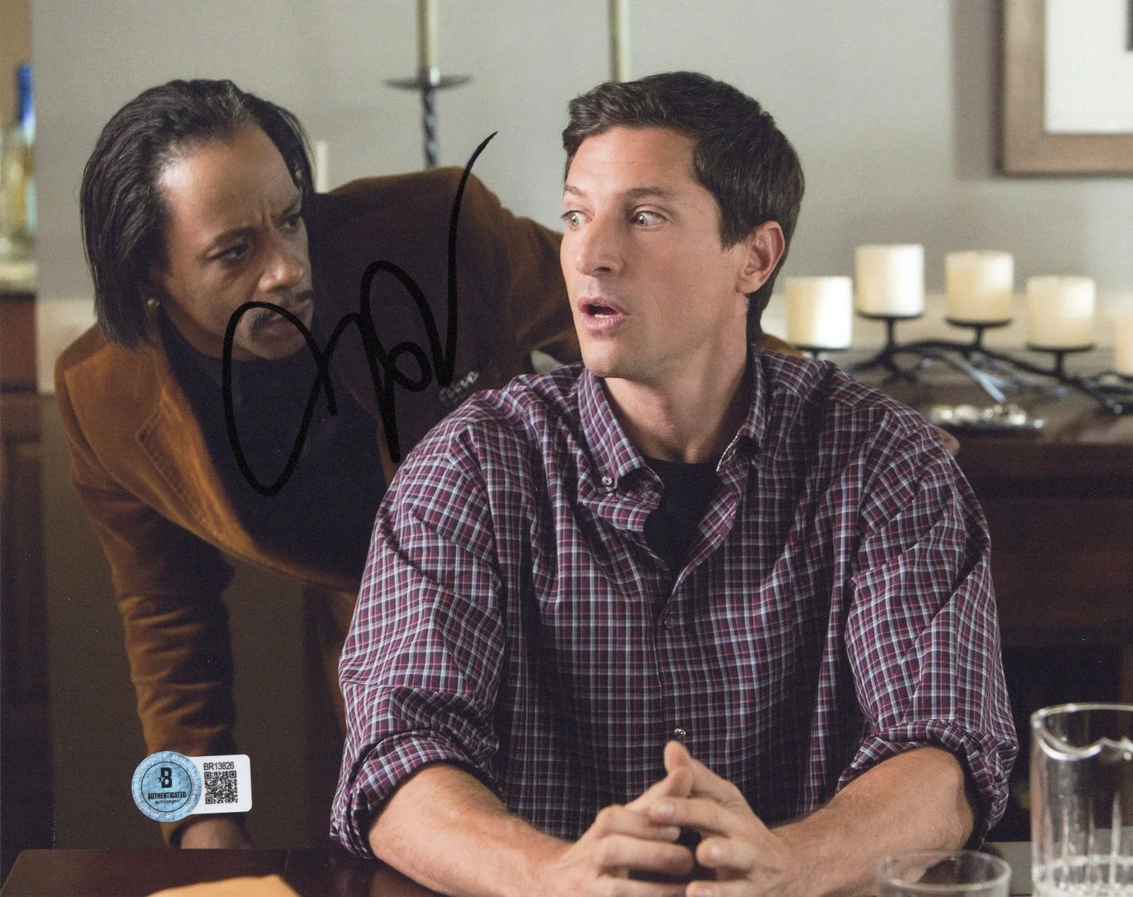 SIMON REX SIGNED 'SCARY MOVIE 3' 8x10 MOVIE PHOTO ACTOR 4 BECKETT BAS COA, изображение 2