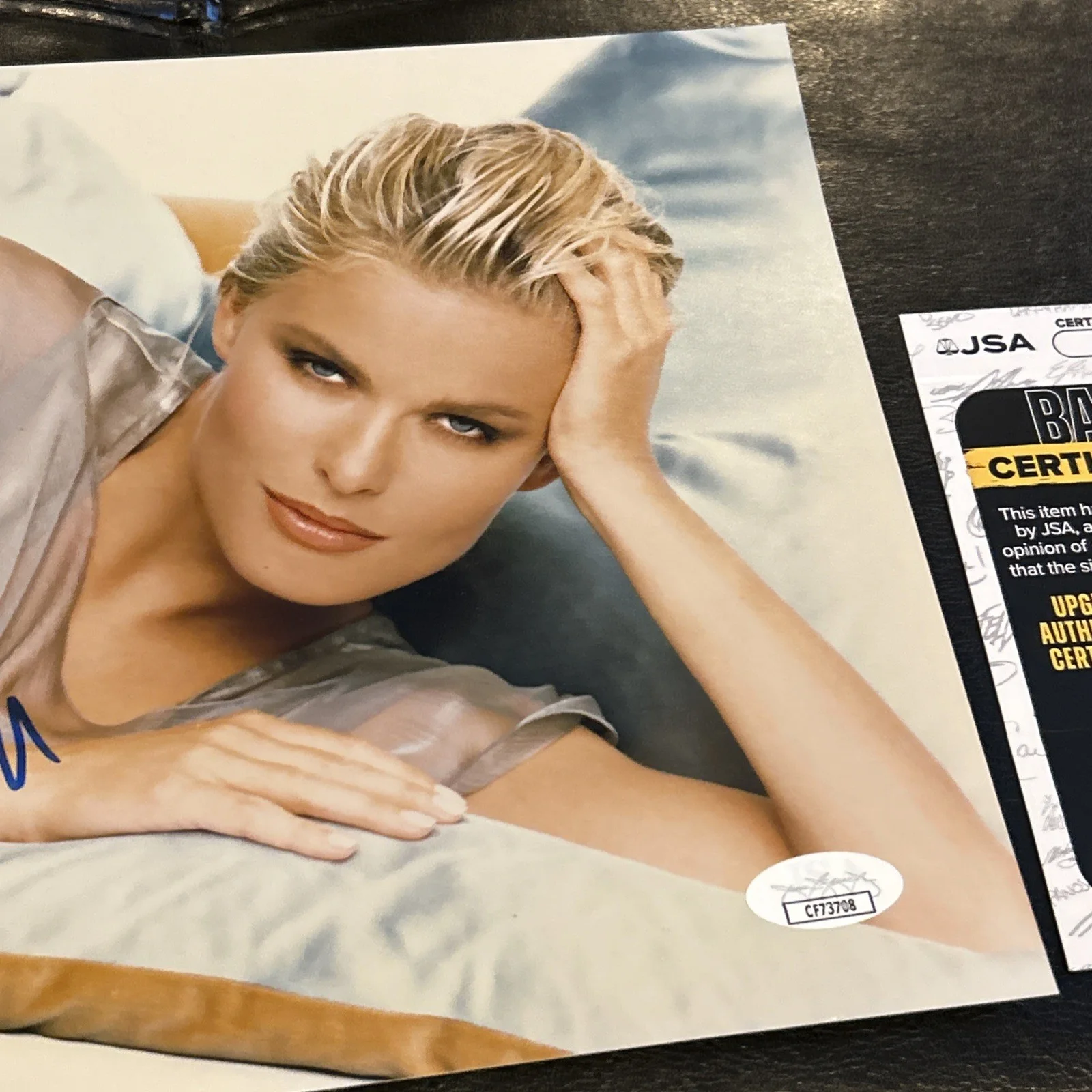 Vendela Kirsebom Thomessen Signed Autographed 8x10 Photo With JSA COA s755, изображение 3