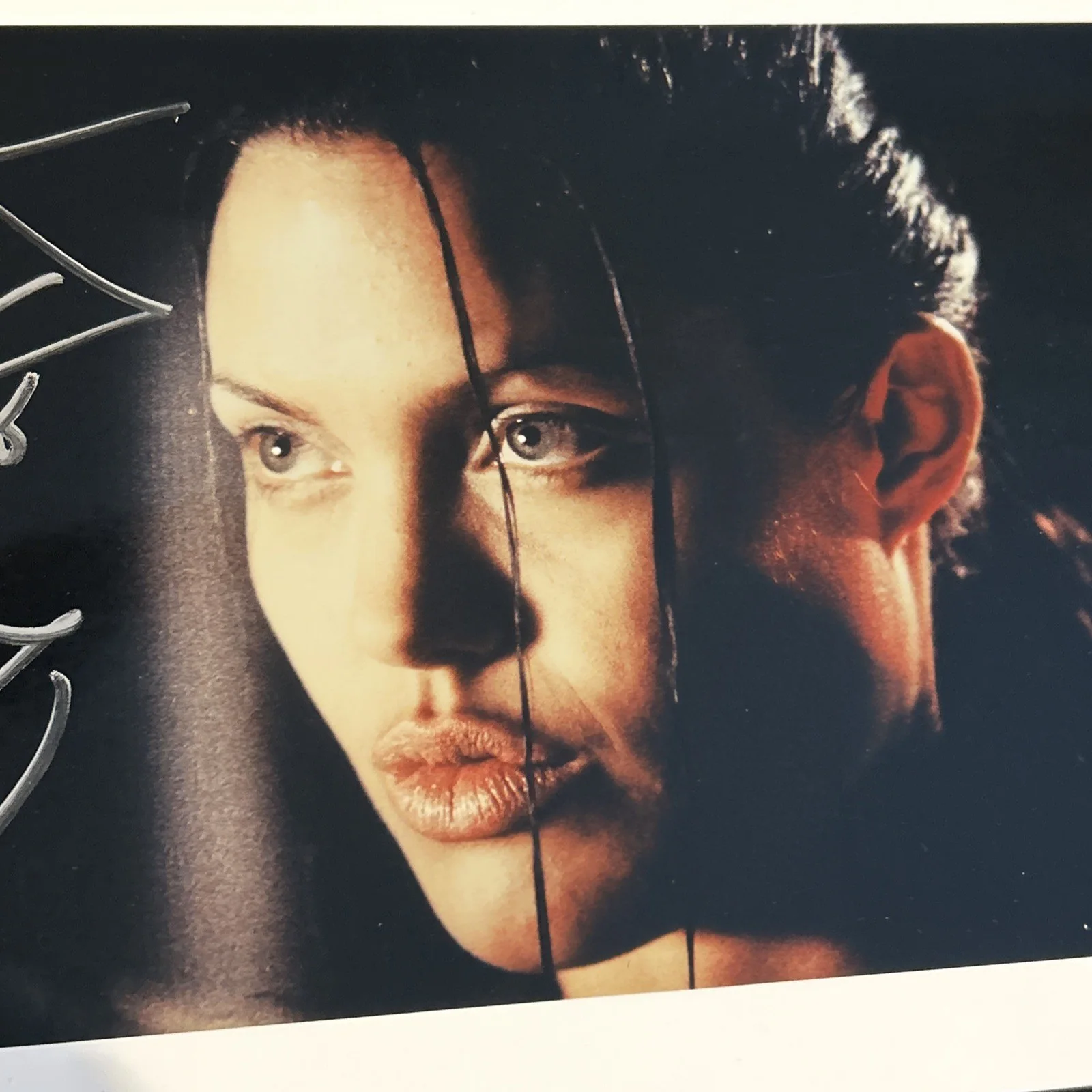 angelina jolie — Angelina Jolie Signed Autograph 8X10 JSA Full Signature Coa Tomb Raider s758, изображение 3