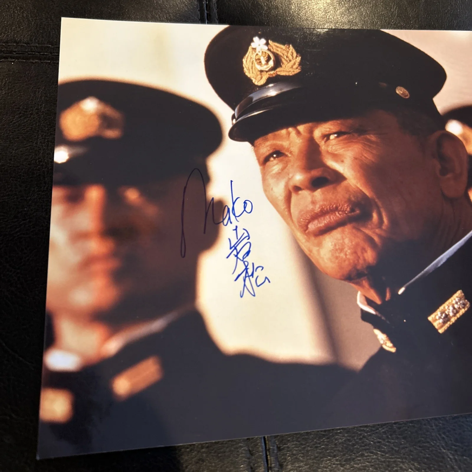 Mako — Mako Signed 8x10 Photo w/ JSA Cert Pearl Harbor Actor! Samurai Jack Voice s759, image 2
