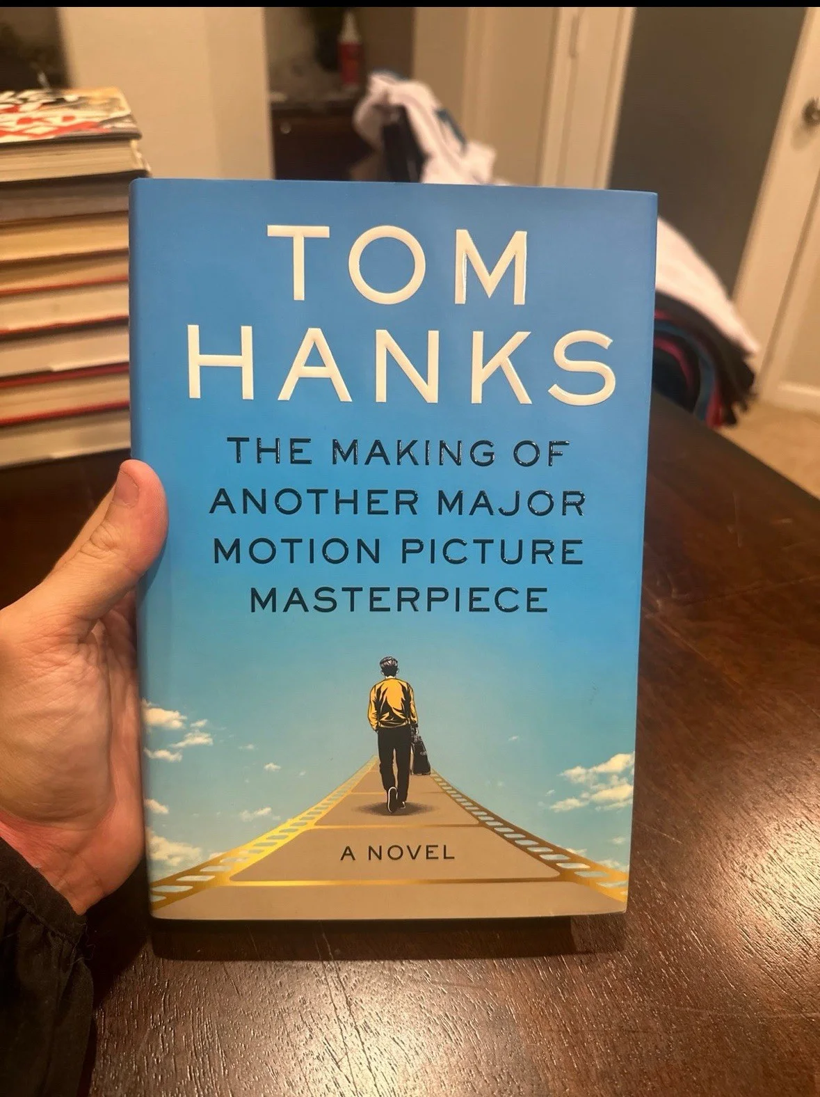 Tom Hanks signed “the making of another motion picture masterpiece” book, image 2