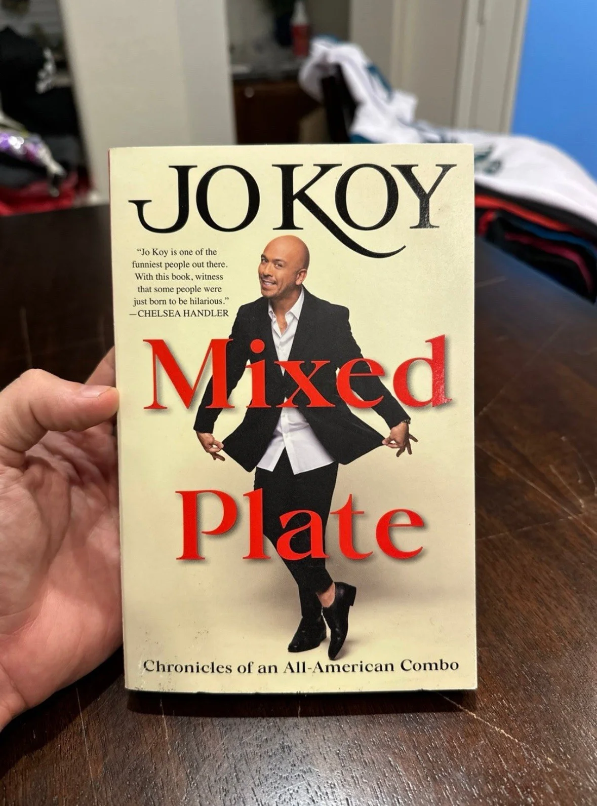 Jo Koy comedian netflix filipino signed “Mixed Plate” book, image 2