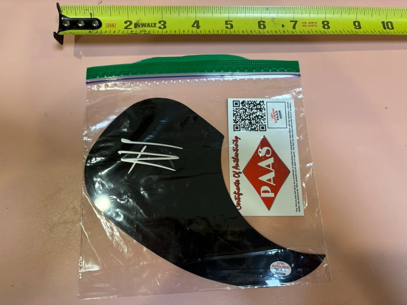 Thomas Rhett Signed autographed Guitar Pick Guard PAAS COA 036, image 3