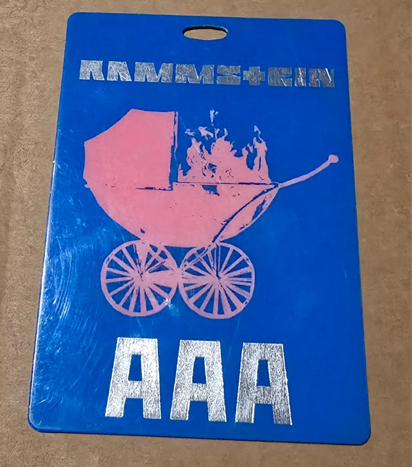 Rammstein signed gift for crew members + one of crew card. 2024 tour., изображение 2