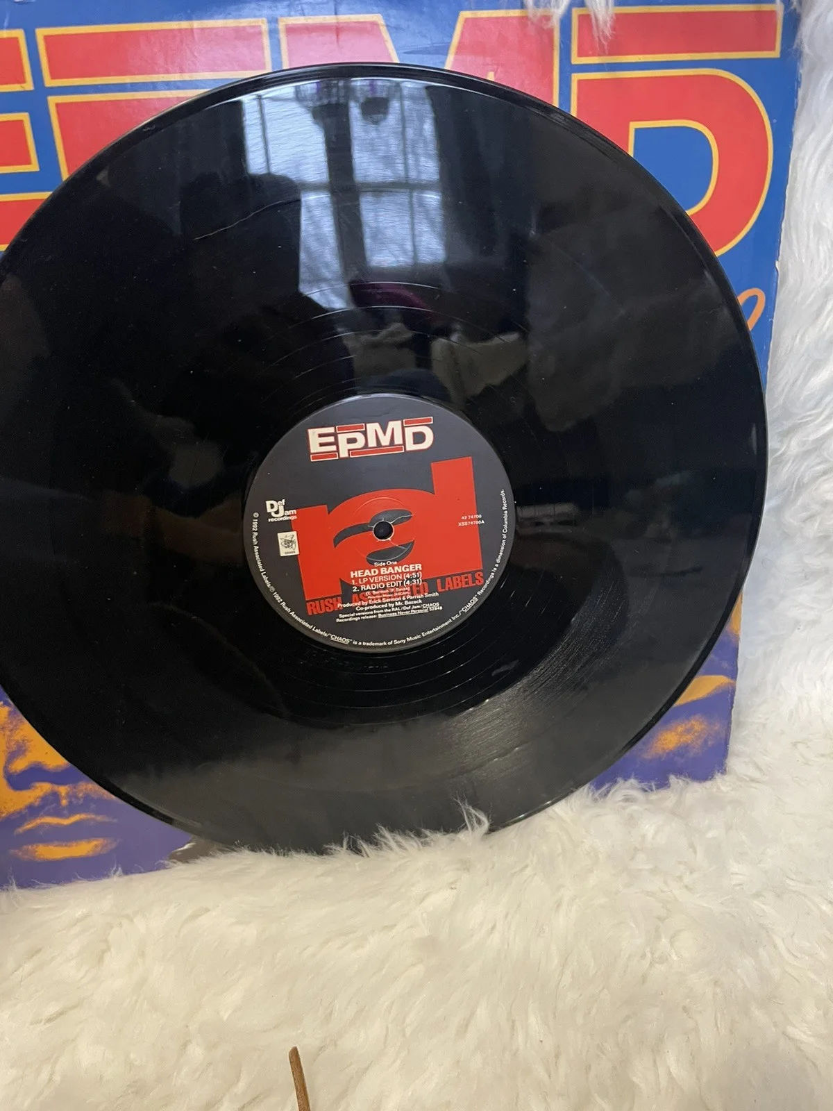 EPMD LP Vinyl Record Cover Rap Hip Hop Erick Sermon Parrish Smith, image 2
