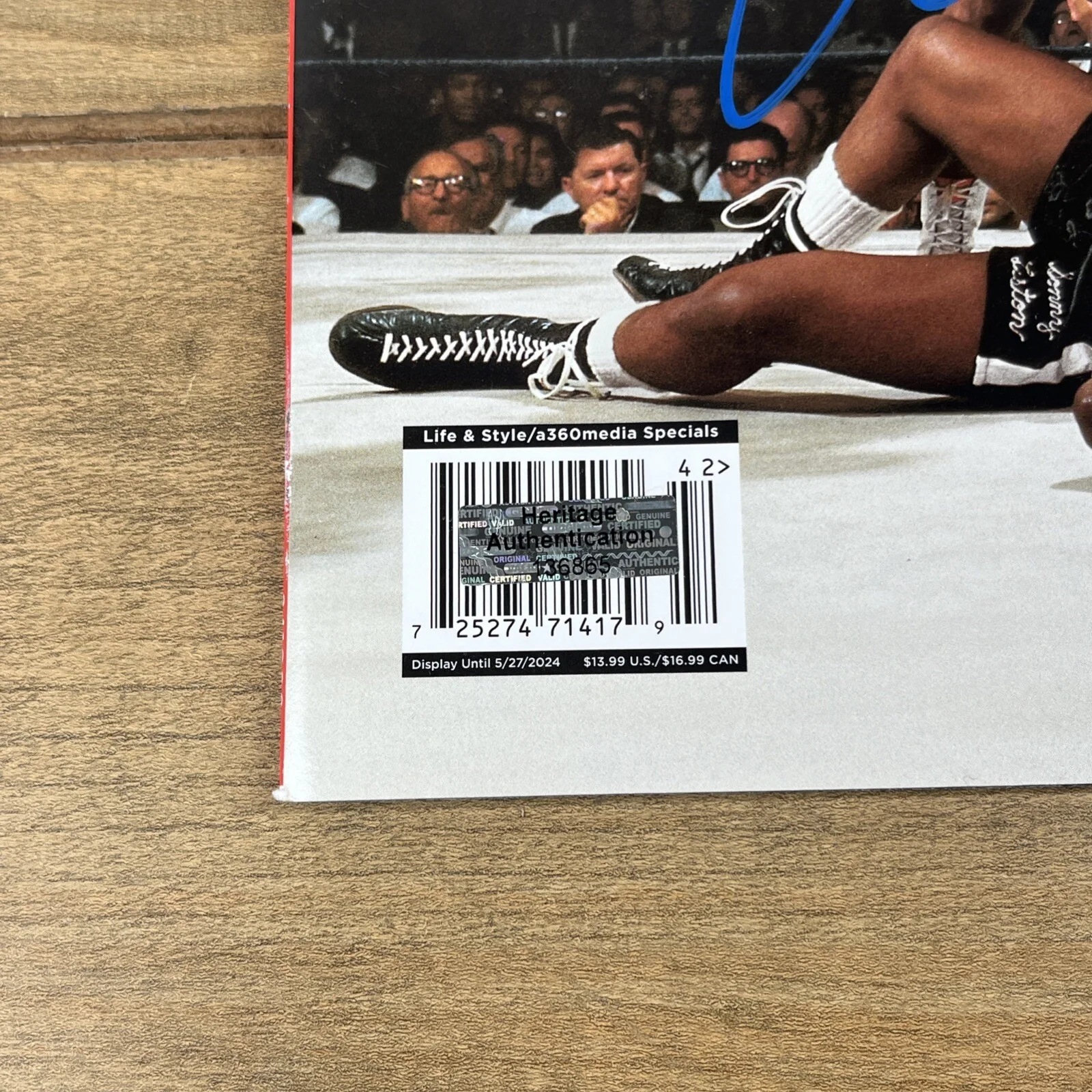 Will Smith — Will Smith Signed Photo ‘Ali’ Autographed w/COA HOLO, image 2