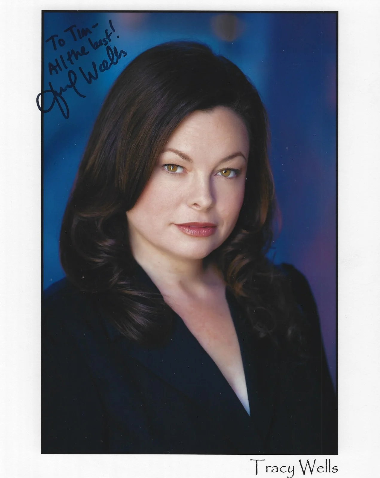 Tracy Wells — Tracy Wells Autographed Signed 8x10 Photo - Mr. Belvedere - w/COA