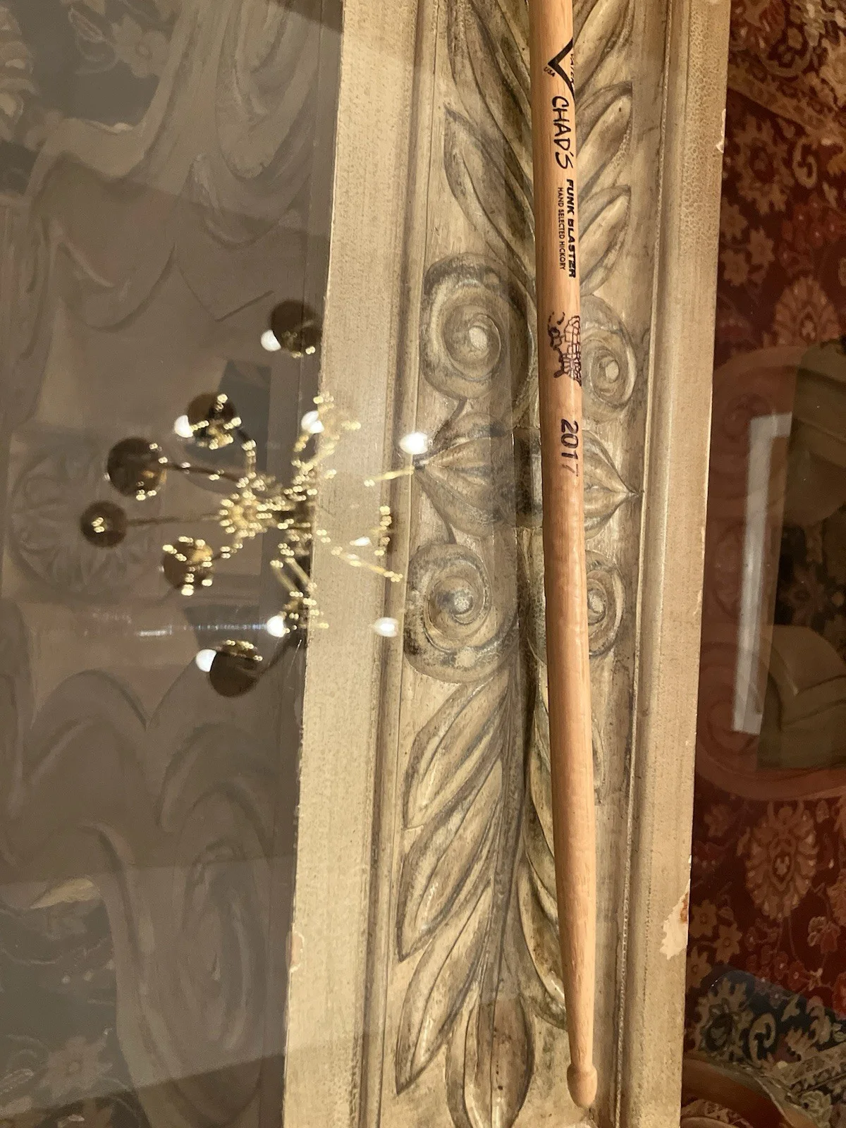 Chad Smith Personally Used Drumstick - 4/17/17 Spectrum Center, image 3