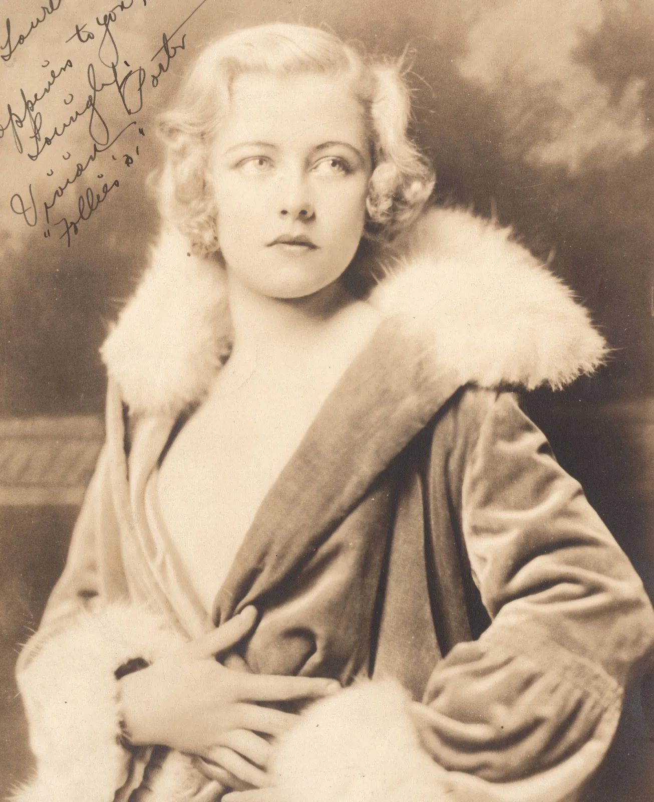 Vivian Porter — RADIANT ORIGINAL ZIEGFELD 1931 VIVIAN PORTER SIGNED ALFRED CHENEY JOHNSTON PHOTO, изображение 5