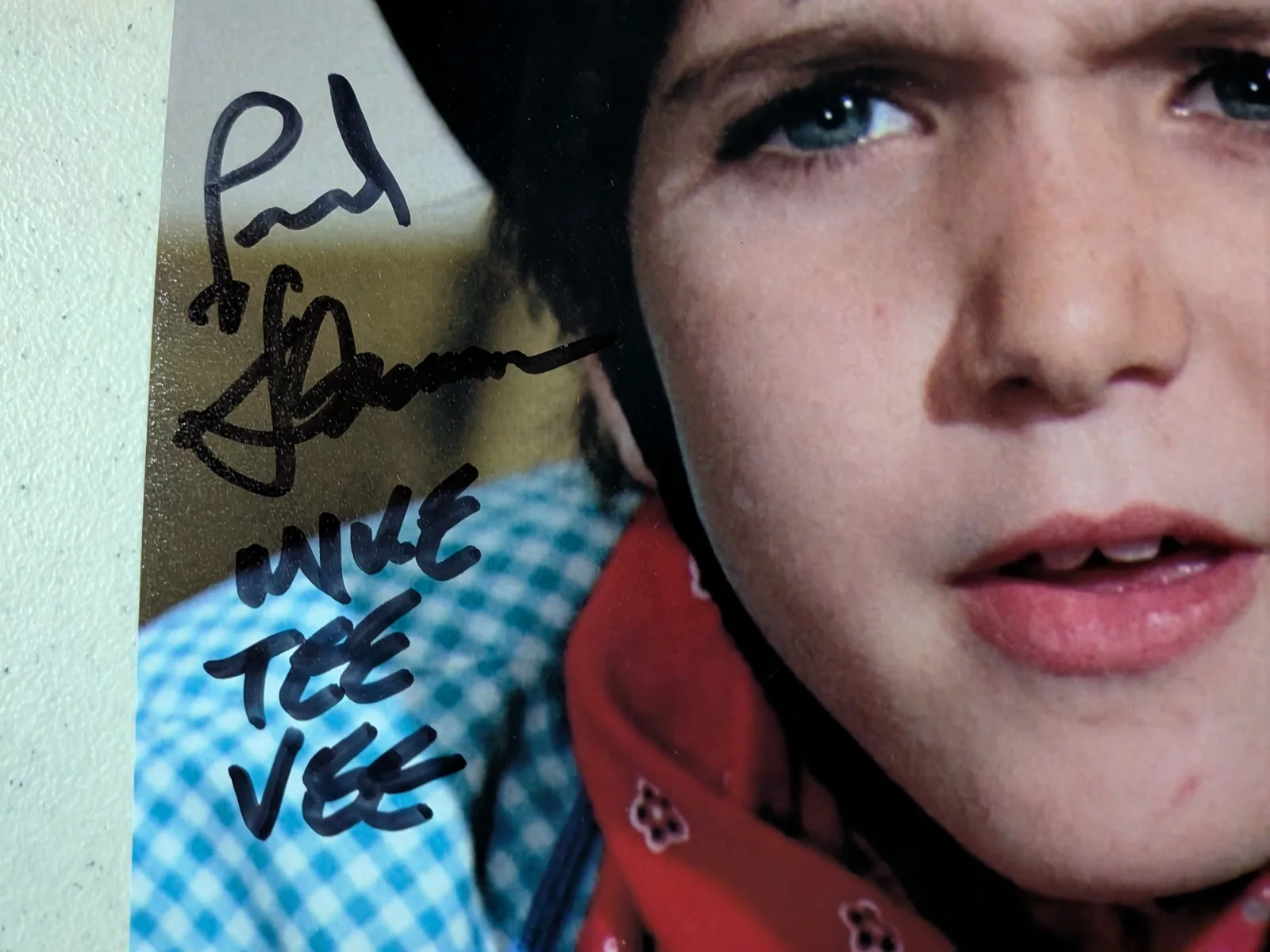 PARIS THEMMEN Signed 8x10 PHOTO Willy Wonka Mike Tee-Vee Autograph JSA COA B, изображение 2